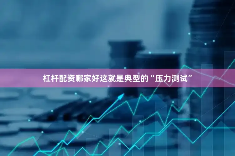 杠桿配資哪家好這就是典型的“壓力測試”